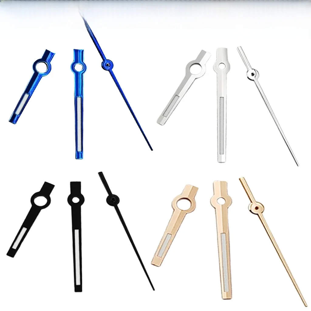 Aiguilles de montre lumineuses vertes, adaptées à 3135 NH35 NH36 ETA2824 2836 Miyota 8215 8205 821A Mingzhu DG2813 3804, mouvement automatique, 3135