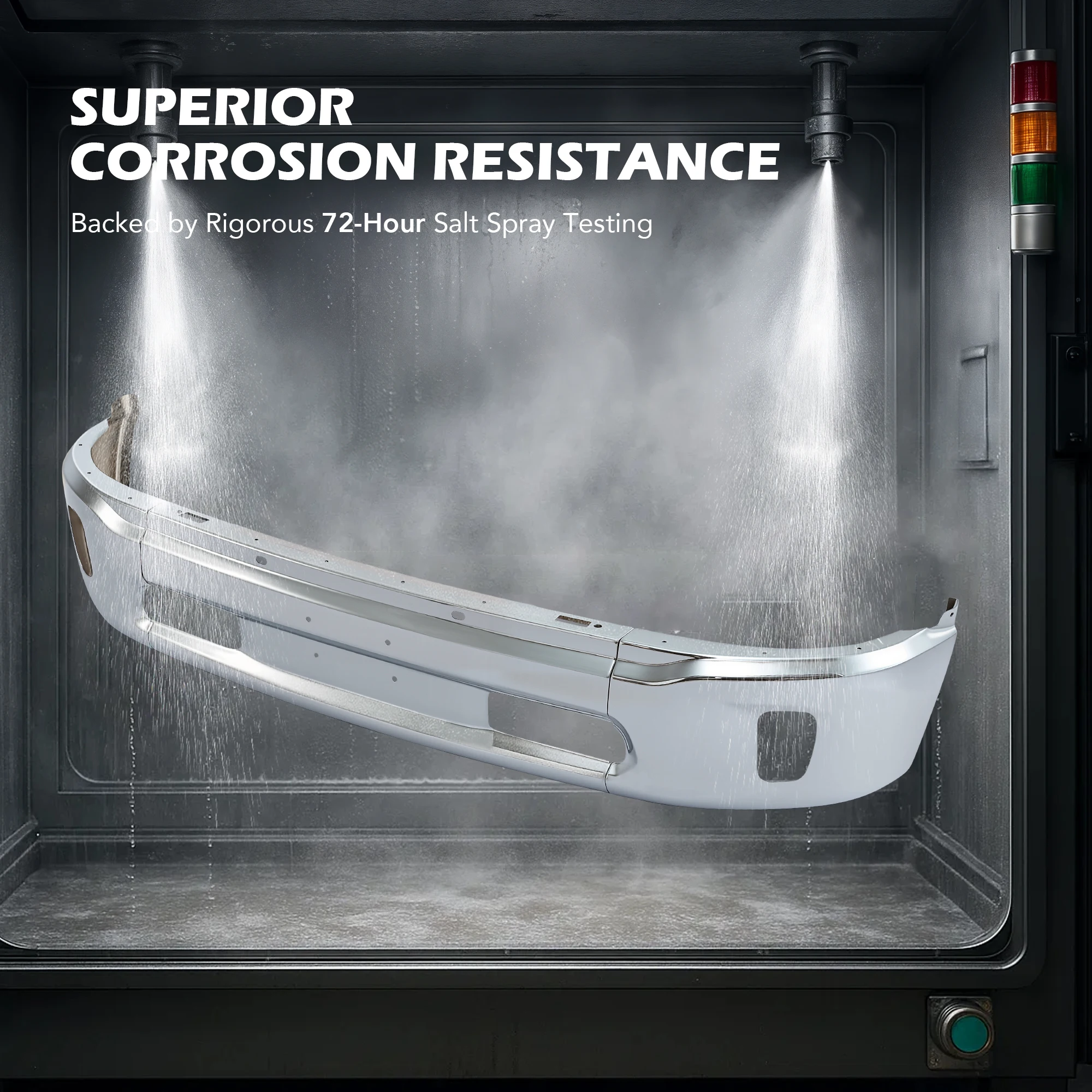 المصد الأمامي من الكروم لـ 2013 2014 2015 2016 2017 2018 دودج رام 1500 واط انقطاع الضباب بدون حديقة مساعدة ثقوب الاستشعار سبليت ستايل