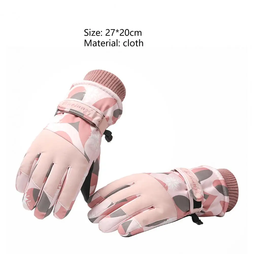 Woman Ultralight Ski Glove Waterproof Winter Warm Gloves Mobile Phone Touch Screen Skiing Gloves Motorcycle Riding Snow Gloves