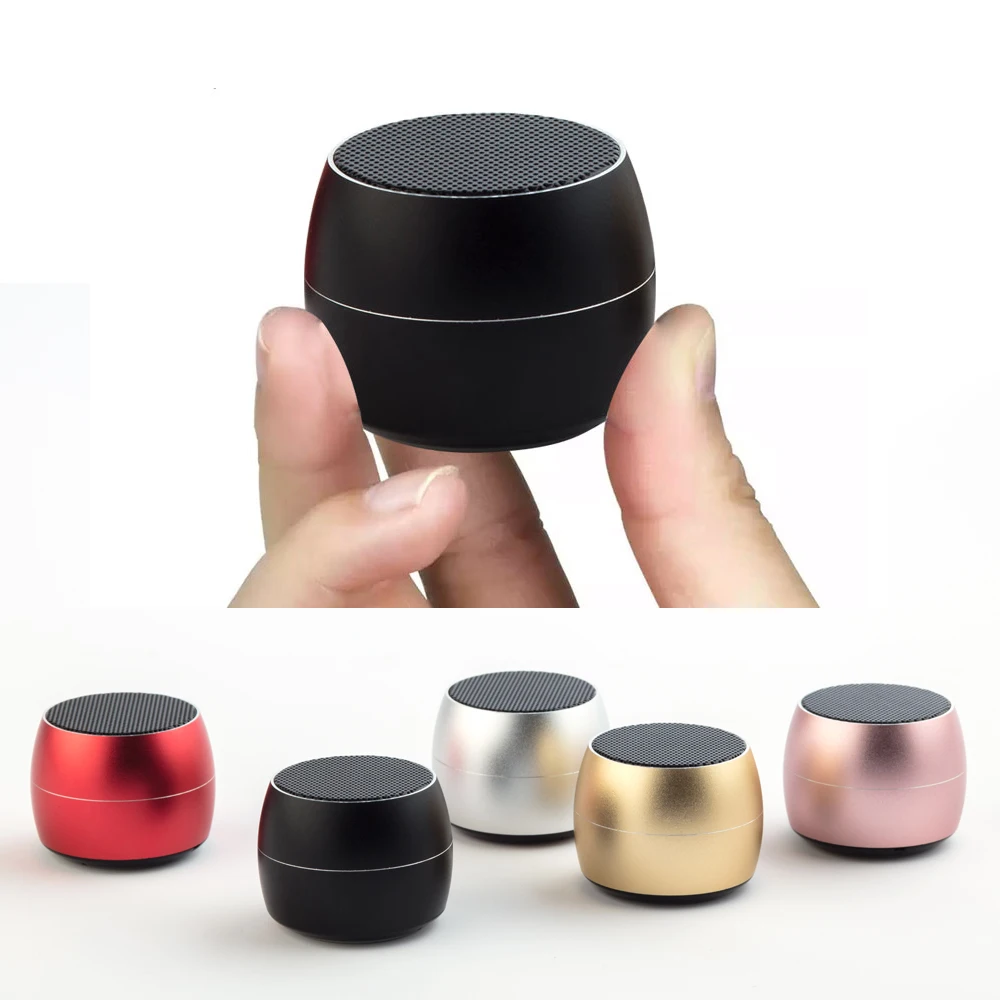 Wireless Speaker Outdoor Bluetooth Speaker Boom Box Mini Sound Box Metal Audio Speaker