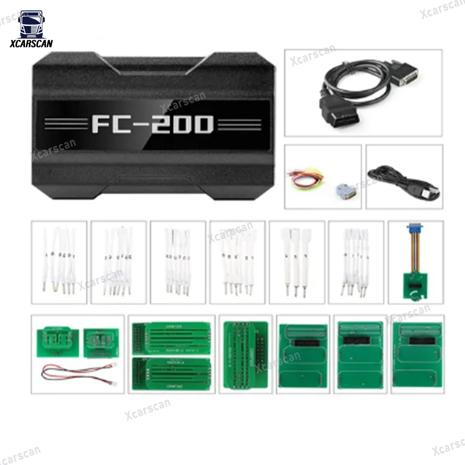 CGDI FC200 CG FC200 ECU Programmer Full Version with AT200 & MPC5XX Adapters for BOSCH MPC5xx Read/Write Data on Bench