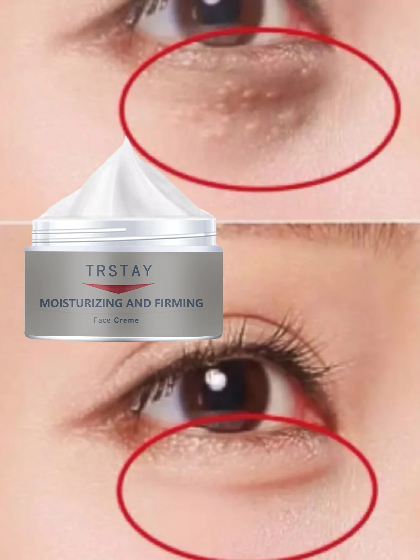 Eye care granule repair cream deeply moisturizes and soothes rough skin prevents dryness and cracking for smooth youthful appear - Image 6