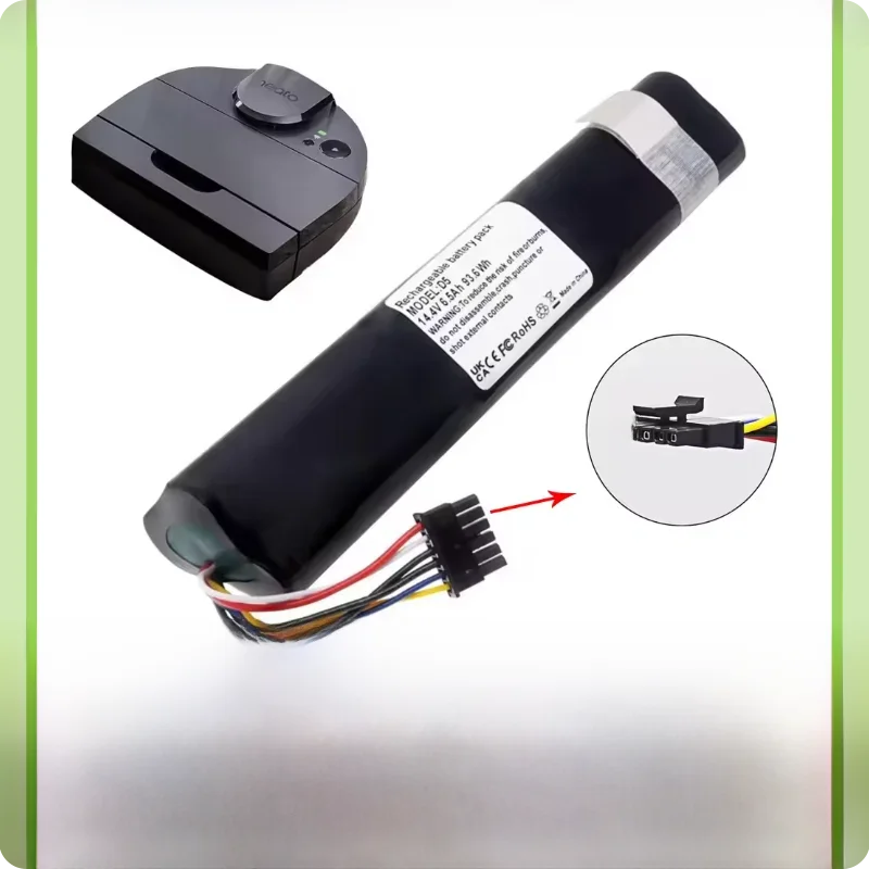 14.4V 12800mAh Li-ion vervangende batterij geschikt voor Neato Botvac D3 D3+ D4 D5 D6 D7 D7+ 945-0225/205-0011 veegrobot - afbeelding 2