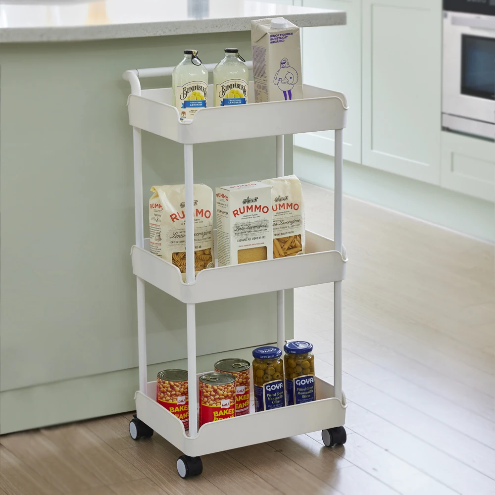 Omobilia Mobilia Mobiler 3-Stufen-Trolley-Mobilwagen Mb2020325