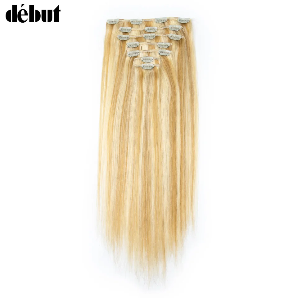 debut-p27-613-highlight-p4-27-p6-613-613-straight-clip-in-hair-extensions-human-hair-7-piece-set-in-human-hair-extensions-head