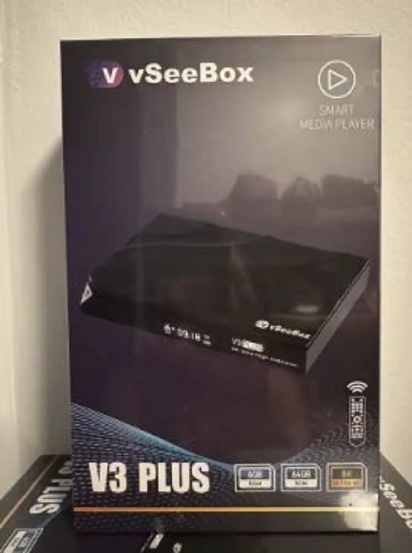 NEW DISCOUNT VSeeBox V3 Plus 8k HDMI Android 11 SmartBox with Voice Control, 4GB DDR3, 64GB