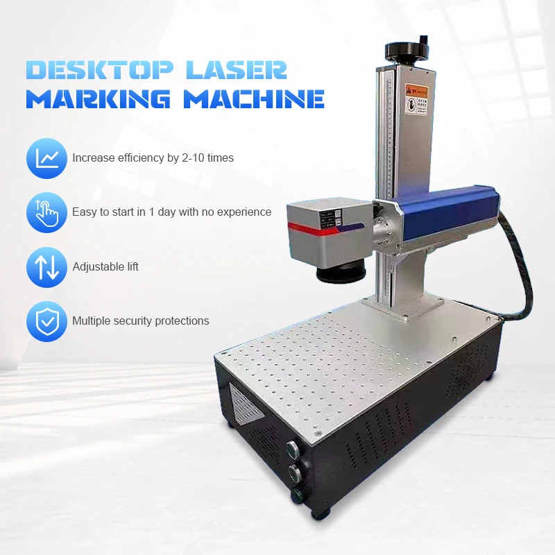 Mini Fiber Laser Marking Engraving Machine