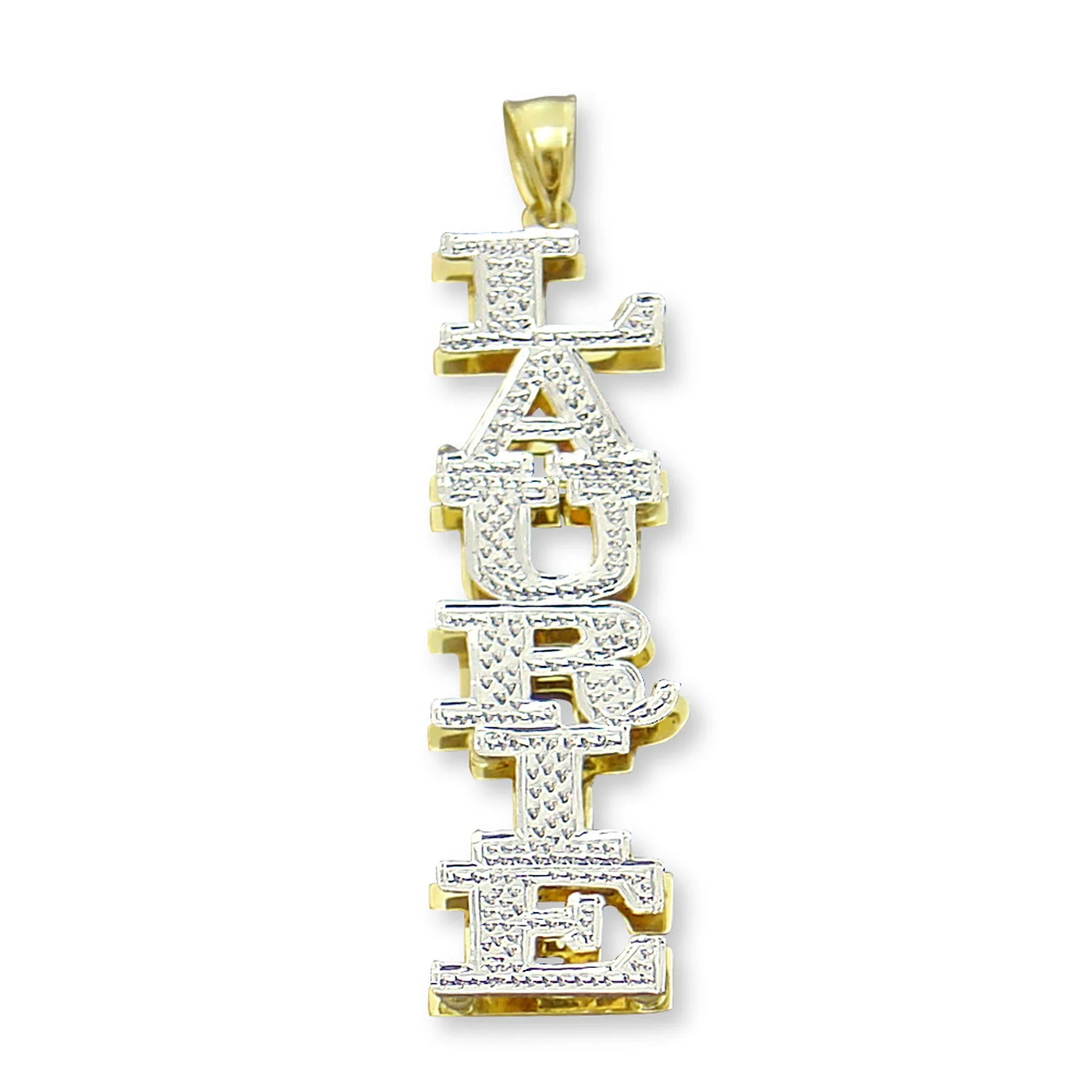 Zciti Custom Name Necklaces Double Plated Necklace 3D Nameplate Personalized  Stainless Steel Jewelry  For Women Christmas Gift