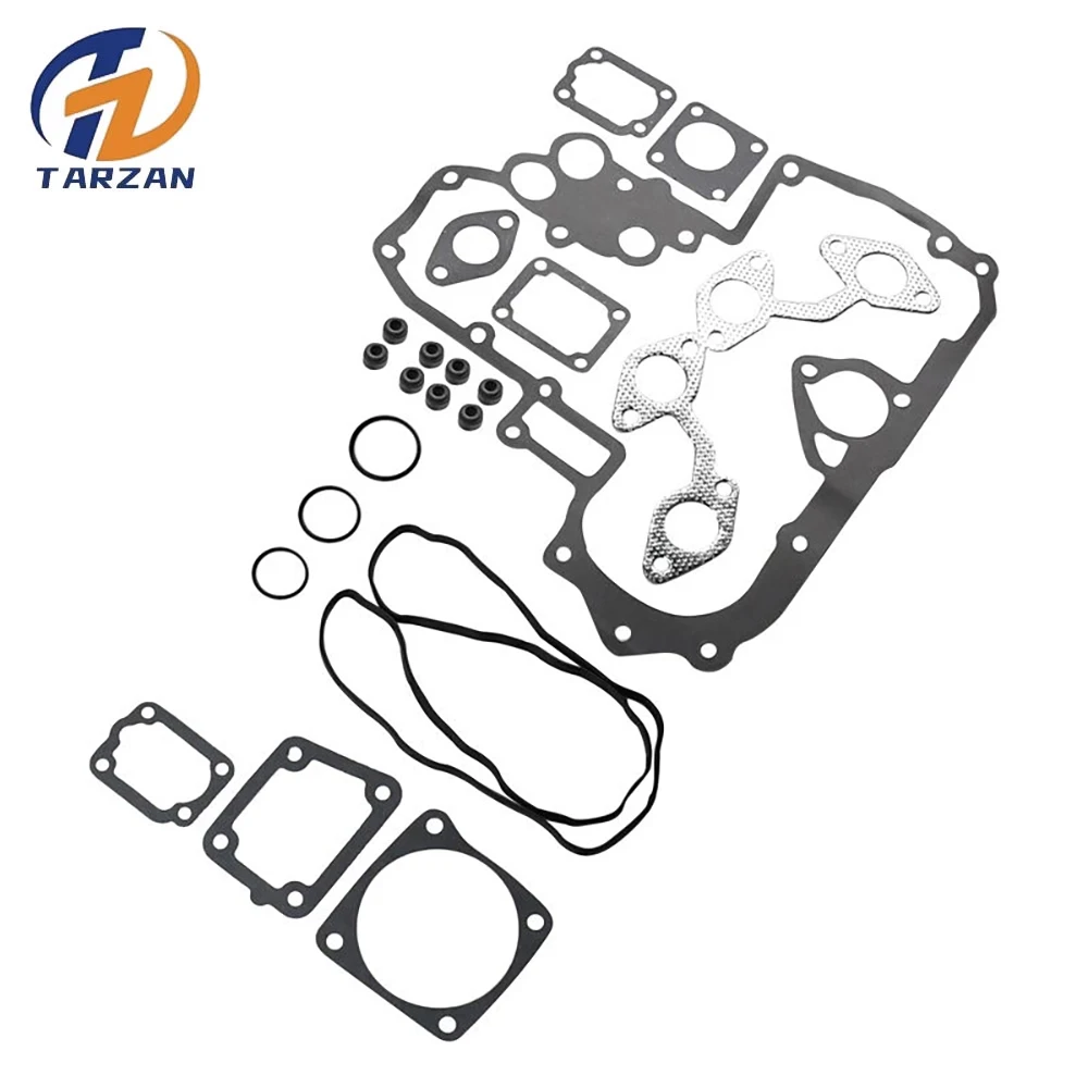 253953600 25-39536-00 Repairing Kit Gasket Set Fit for Kubota Engine V2203 Tier2 Compatible with Carrier