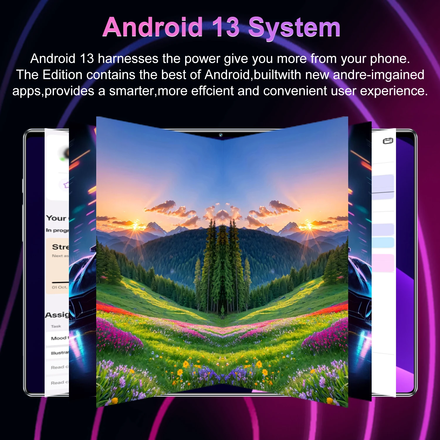 5G Global Version Pad 10.36 Inch Android 13 16GB+1TB 16MP+32MP 20000mAh WPS+5G WiFi Bluetooth Dual SIM Phone Call Tablet