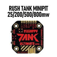 RUSH TANK TINY MINI RACE2 TANK 3 SOLO VTX 48CH 0/25/200/500/800mW Adjustable FPV Video Transmitter for RC FPV Racing Drones