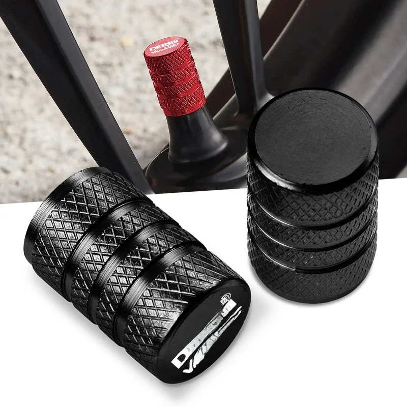 Couvercle de tige de Valve de pneu CNC pour moto, 2 pièces, accessoires de bouchon pour DERBI DERBI VARIANT SPORT R