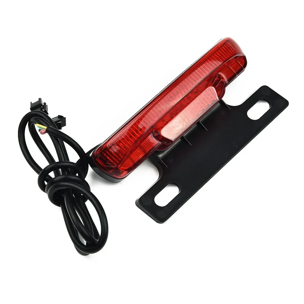 AliExpress E-bike Rear LED Tail Light 36-48V Safety Warning Rear Lamp For Electric Bicycle Waterproof Night