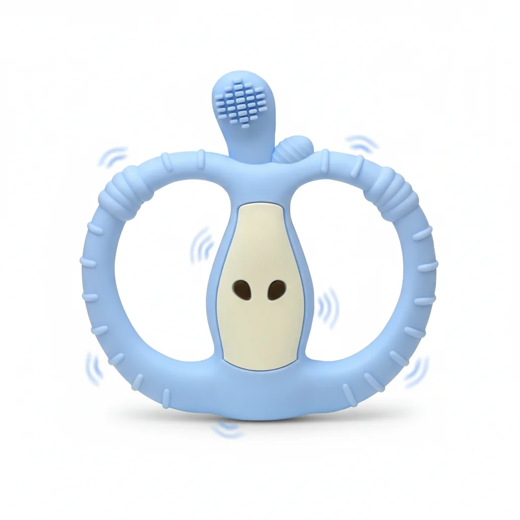 Food-Grade Silicone Vibrating  - Baby Food Apple review and price
