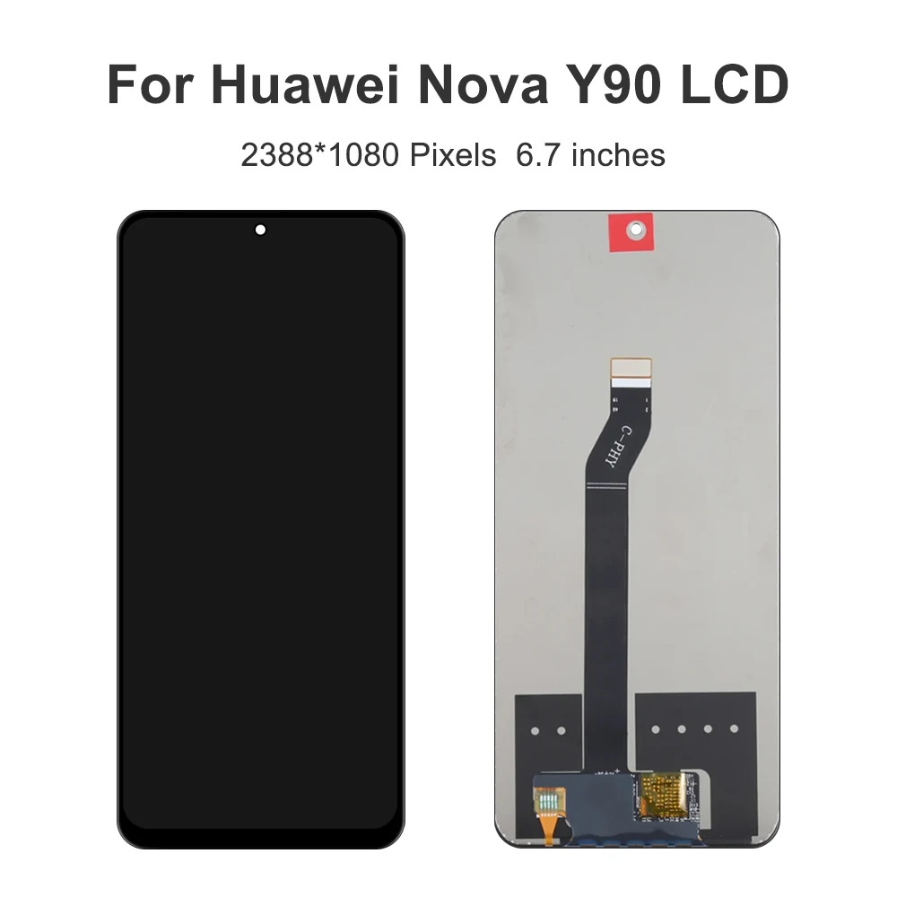 6,7 ''для HUAWEI Nova Y90 для NovaY90 CTR-LX2 CTR-LX1 ЖК-дисплей, сменный преобразователь сенсорного экрана в сборе