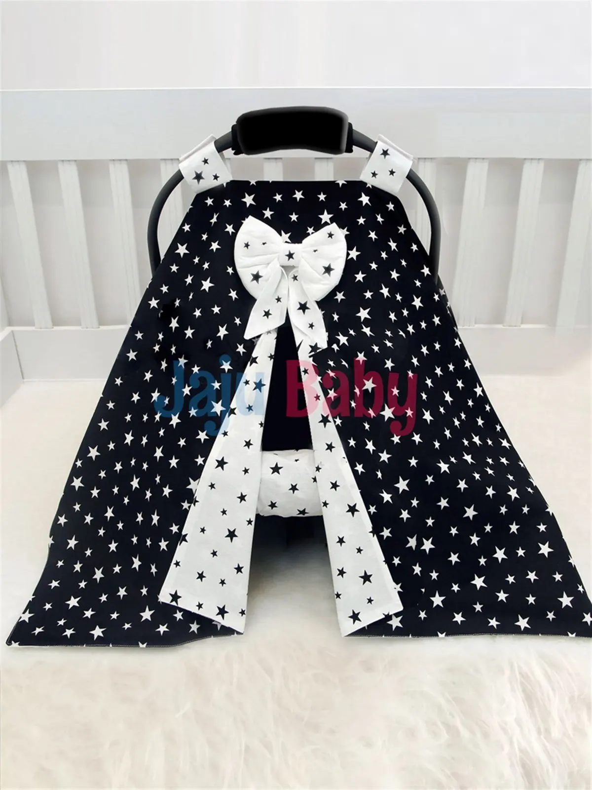 

Handmade Starry Stroller Cover and Inner Sheet - Car Seat Cover