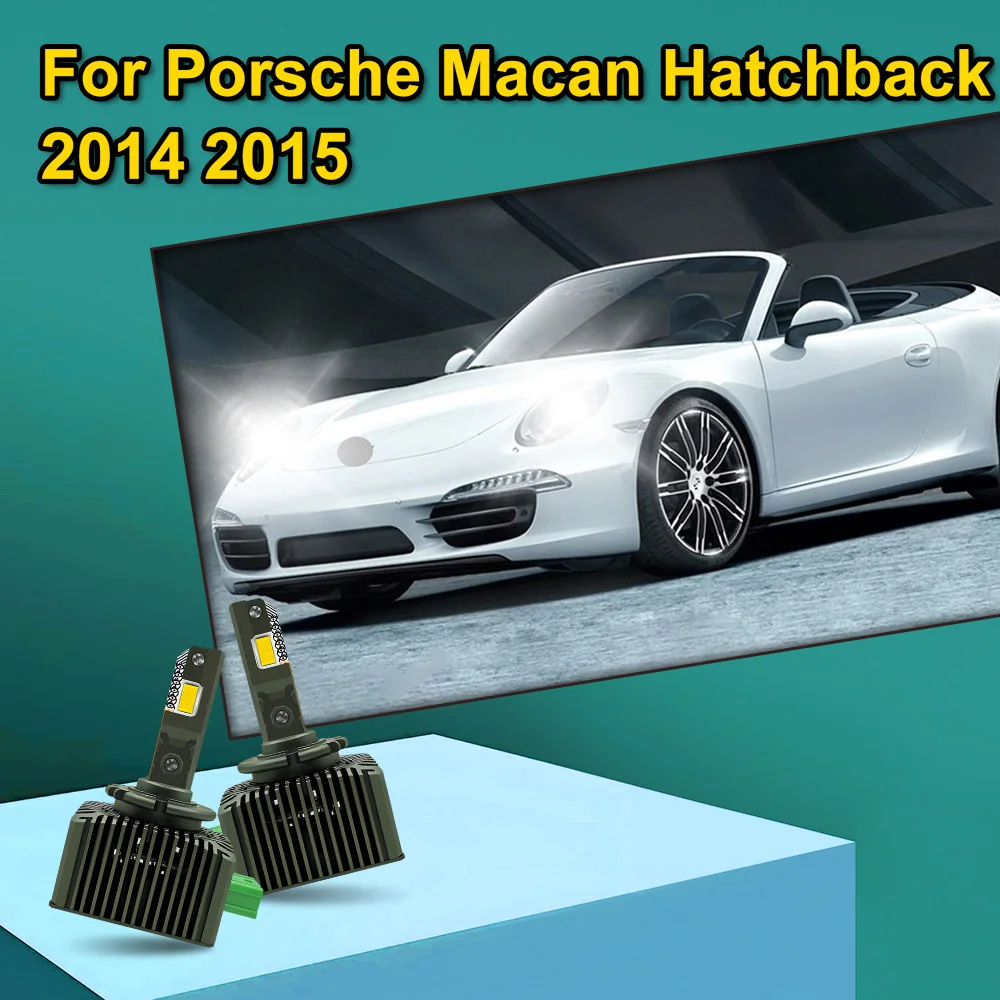 

2x HID-светодиодные фары Canbus 30000LM D3S D3R 110 Вт для Porsche Macan Hatchback 2014 2015 Двусторонние лампы 1:1 HID лампа для фар