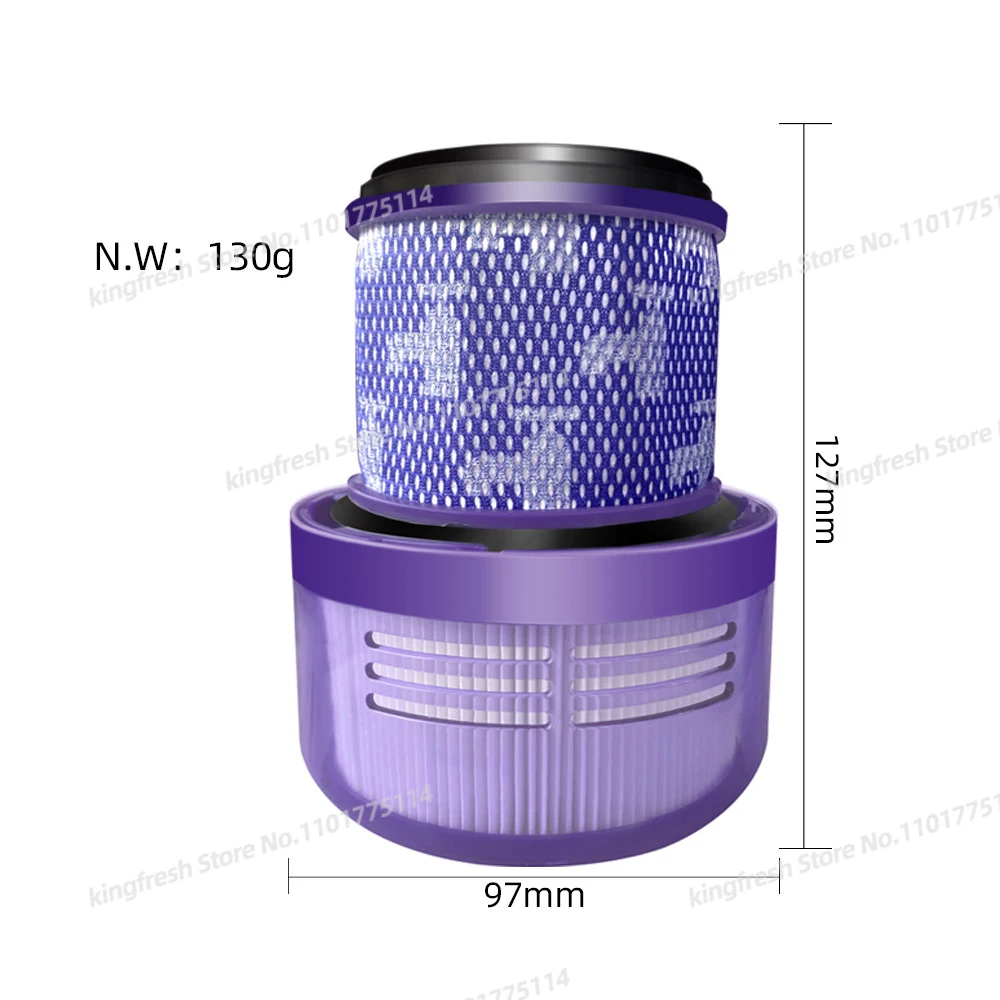 HEPA Filter Fit for Dyson V11 Outsize SV16, Outsize+ SV29, V11 Outsize Origin, Outsize Absolute+, V15 Outsize, Part 970422-01