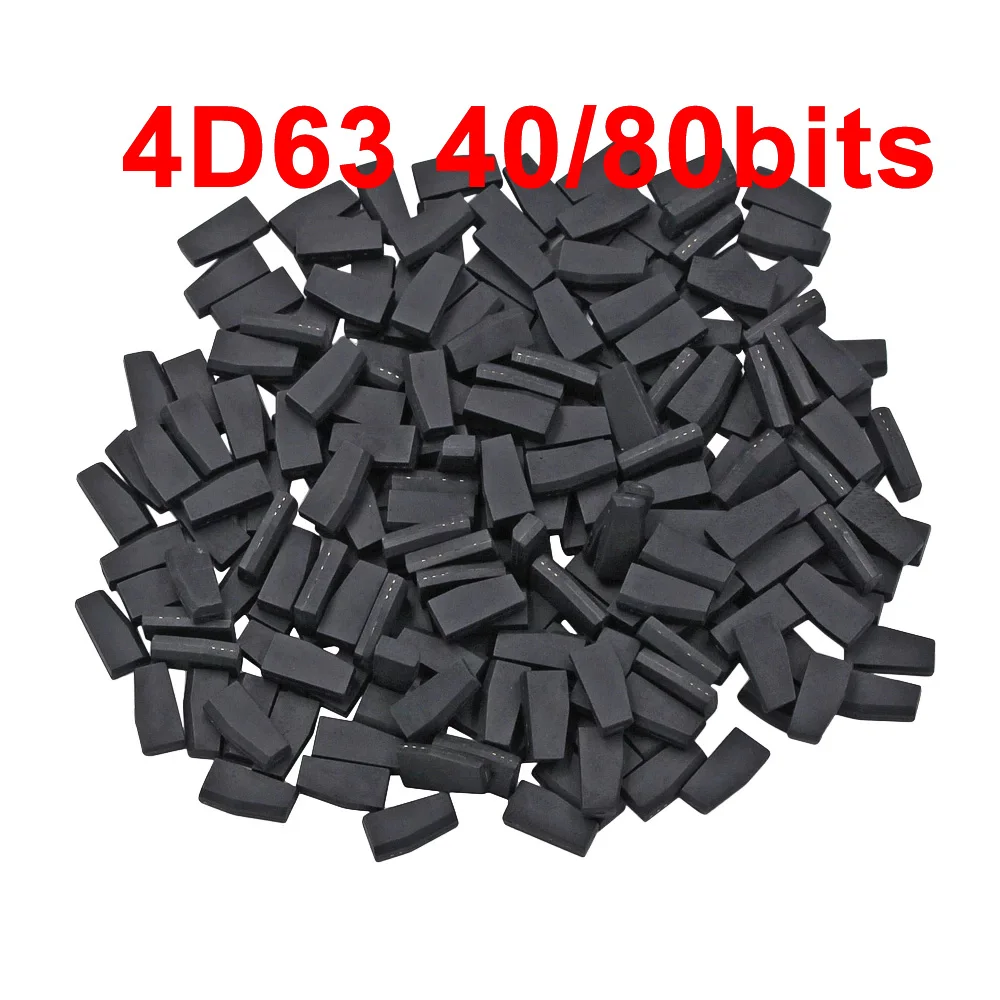 10/20/50pcs 4D63 40/80bit ID63 ID83 TP33 Blank Ceramic Transponder Chip for Ford Mazda Lincoln Car Key