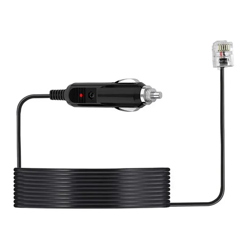 Briquet d'alimentation du détecteur de radar, câble d'alimentation droit, remplacement pour la série Bel Beltronics, Rj11