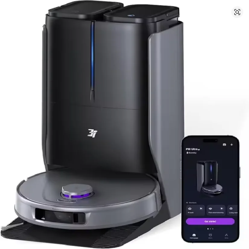 

Совершенно новый комбинированный робот-пылесос и швабра 3i P10 Ultra — выдвижная подушечка для мытья полов по краям и углу, глубокая уборка всасывания 18000 Па, Au