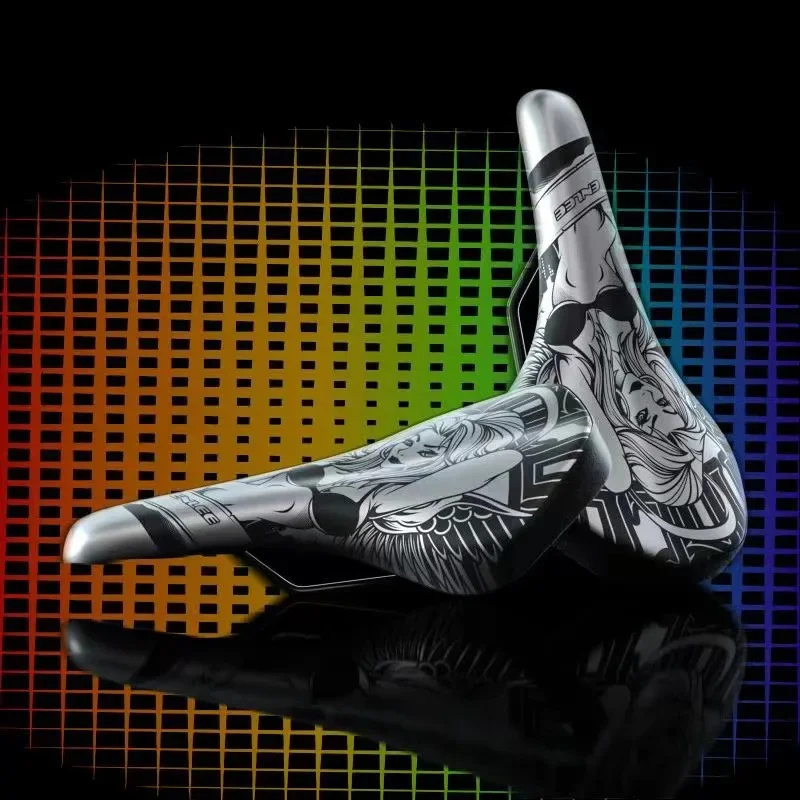 AliExpress enlee ENLEE Bicycle Saddle Mountain MTB Road Bike Cushion Shock Absorber Saddle Wide Comfortable Surface Big Seat Lightweight