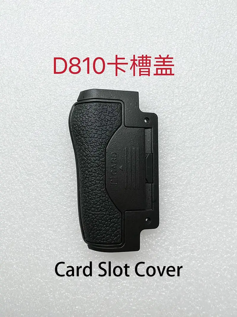 Wholesale Original D810 CF Card Slot Cover With Decorative Leather Rubber Camera Accessories