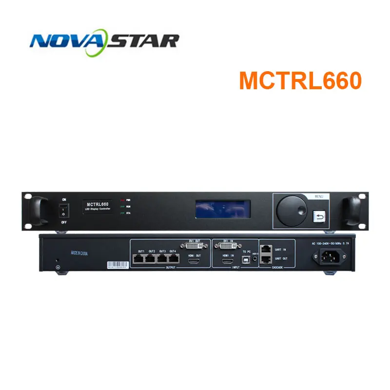 

Nova MCTRL660 MCTRL660 Pro Independent Main Control Sending Card Controller 2.3 million pixels for Full Color Rental LED Screen