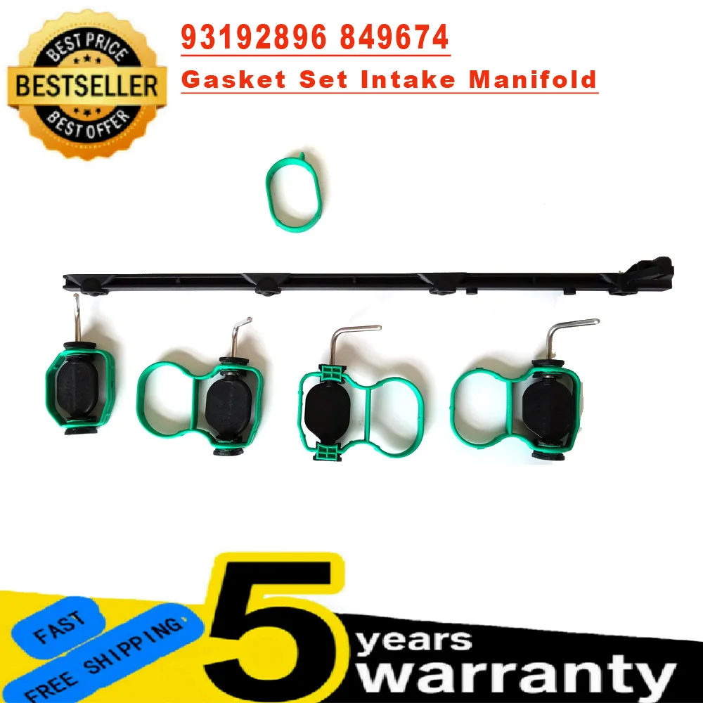 Gasket Set Intake Manifold With Swirl Flaps For Opel Signum Vectra C Zafira B 93192896 849674 Z22YH