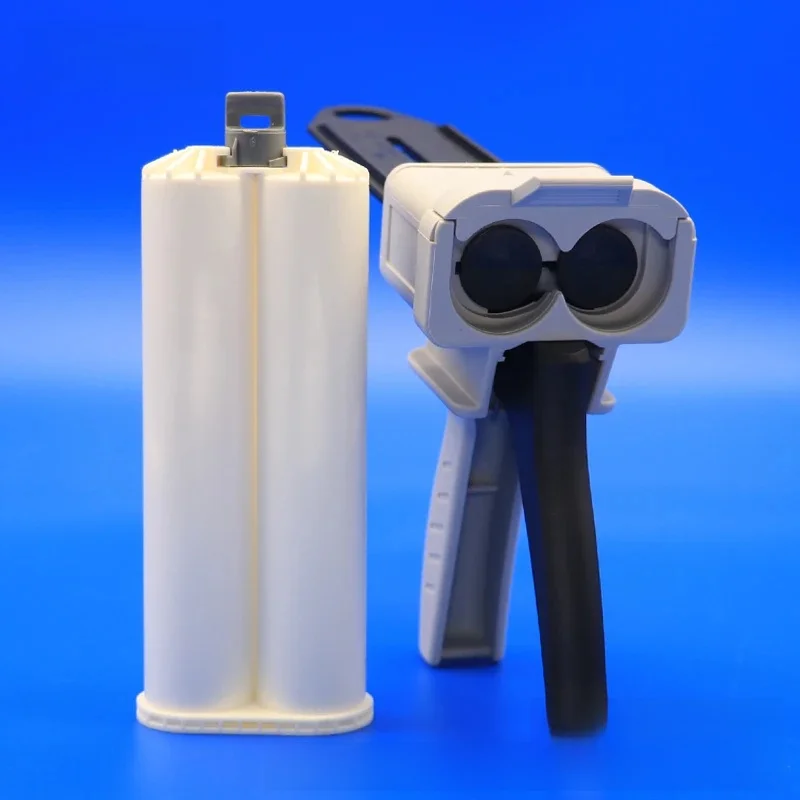 150ml 1:1  Adhesives Dispensing Gun 2K Kit Portable Double Tube Mixing Dispenser Loctite ARALDITE 3M Cartridges AB Glue Gun