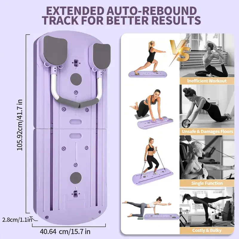 Portable Folding Pilates & Abdominal Strength Trainer 6