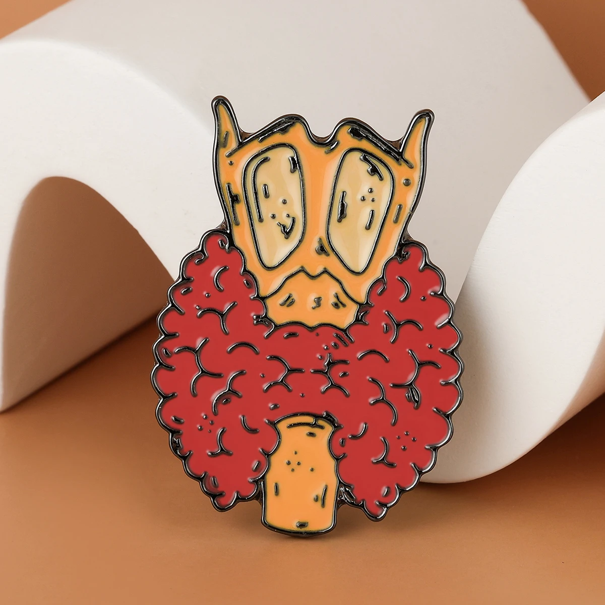 Catuni الطبية المينا دبابيس الغدة الدرقية بروش لطيف التلبيب الحبل حقيبة معطف شارة جراحة اللبية اكسسوارات هدايا للأطباء