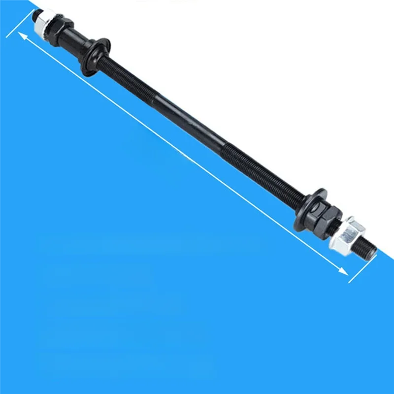 AliExpress Lengthened 240mm Mountain Bike Snow Bike Fat Bicycle Hubs Rear Axle Refitted Solid Axle Rear Axle Bicycle Accessories HOT