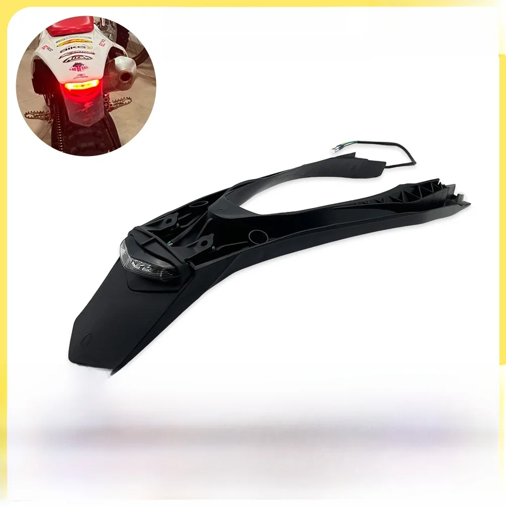 AliExpress OLOME OTOM 2021-2023 Motorcycle License Plate Holder Tail Light Bracket Brake Lamp Taillight For GASGAS EC250 EC300 EC250F EC350F Bike