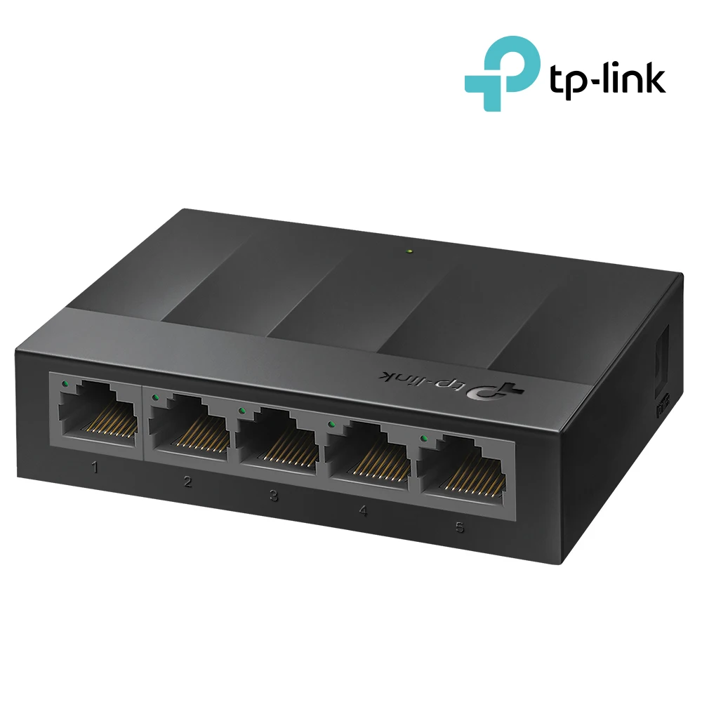 Giga Lite 5-포트 1000Mbps 기가비트 스위칭 허브로 네트워크 성능을 한 단계 업그레이드하세요