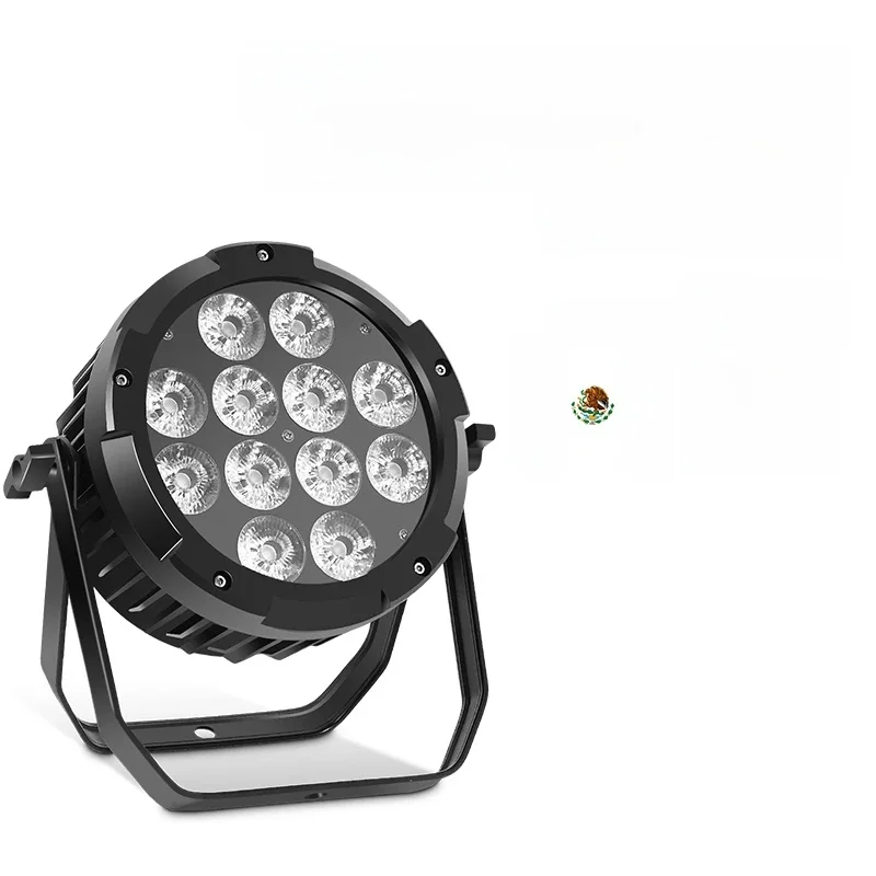 AICPOSE 12x18W RGBWAUV 6in1 LED Drahtlose Fernbedienung Batterie Par Licht Mobile APP GesteuertWasserdichte Bühne Licht
