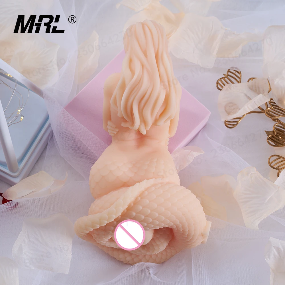 MRL [Аниме-серия] 1,0 змеиная девушка, силиконовая секс-кукла, плотная вагина, мягкая грудь, пейзаж, хвост, мужская секс-игрушка для мастурбации для взрослых