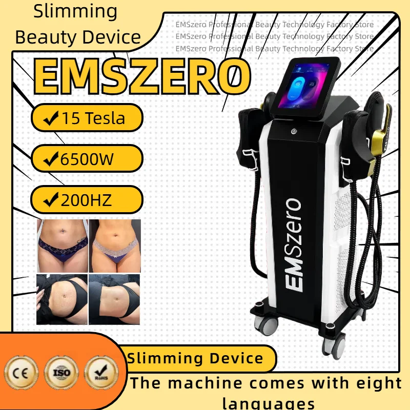 Профессиональный Nova EMSzero Neo 6500 Вт Высокая мощность RF Hi-emt Body Sculpt EMS Стимуляция мышц Самый продаваемый аппарат Emszero