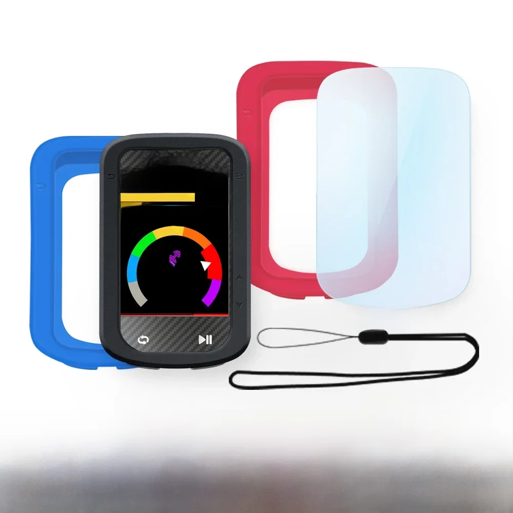 AliExpress CYCLAMI IGPSPORT BSC200 BSC300 Tempered Glass Protection Film Bicycle Computer Protection Cover Silicone Case Protector