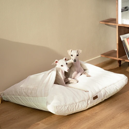 Pettail Compi Bed Dog Kangaroo Pet Cat Cushion Bed Blanket