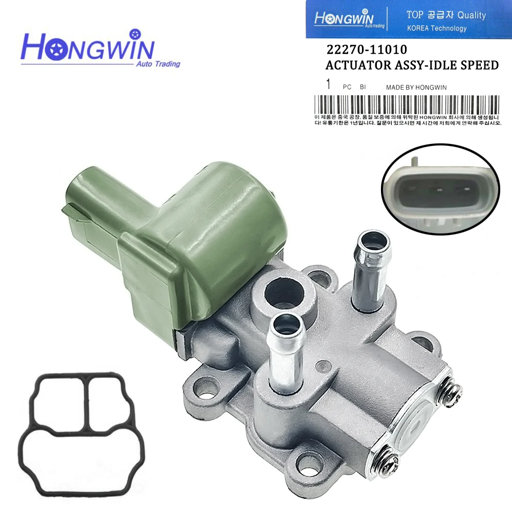 

22270 11010 Idle Air Control IAC Valve W/Gasket AC198 AC4025 For Toyota Paseo Tercel 1.5 95-97 136800-0400 2227011010 1903310310