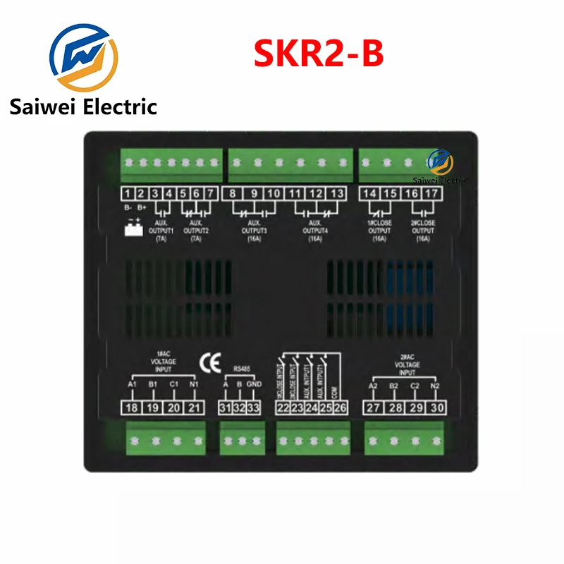 Aisikai SKR2-A ATS intelligent controller SKR2-B LCD control module diesel genset panel accessories