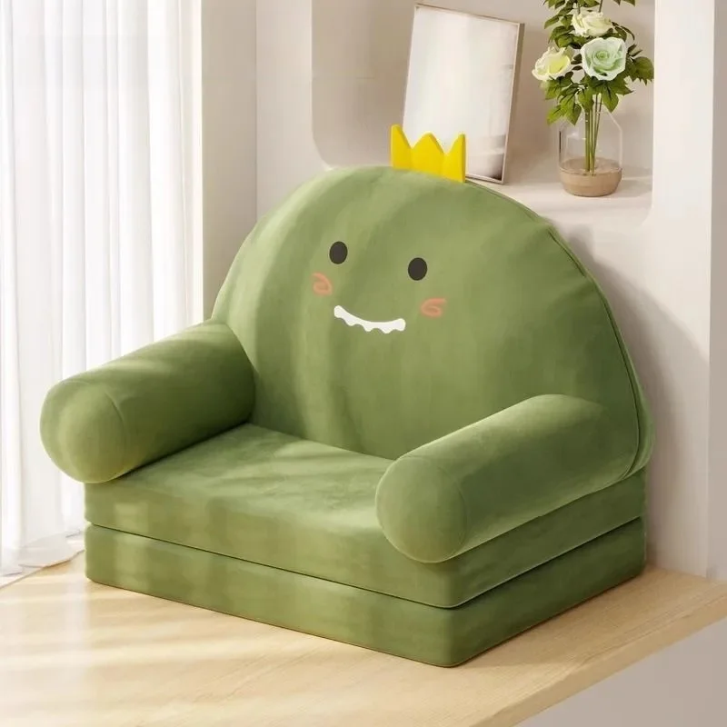 1Pc lazy sofa bed, back chair, foldable back bed chair, living room, bedroom, balcony, single reclining and sleeping