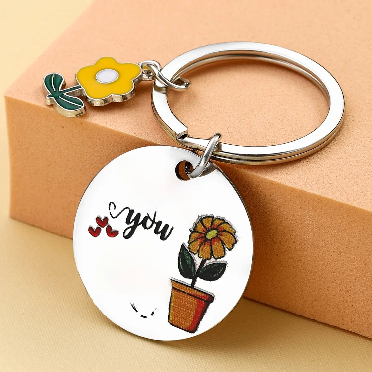 Bedankt dat je mij helpt met mijn sleutelhanger, bedankt voor de leraar en het beste cadeau voor familie en vrienden - afbeelding 2