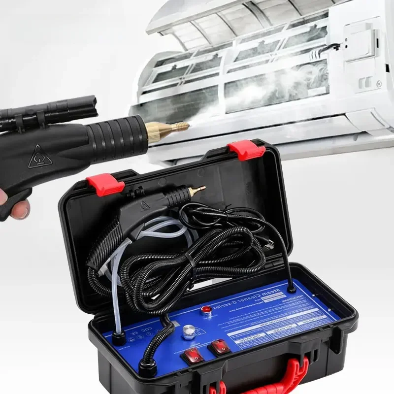 3000W hogedruk- en temperatuurstoomreiniger Handheld alkalische desinfectie Keuken Airconditioning Kap Autostoomreiniger - afbeelding 2
