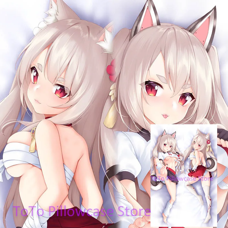 

Dakimakura Yuudachi Azur Lane наволочка для тела аниме в натуральную величину 2WAY обнимающая подушка наволочка