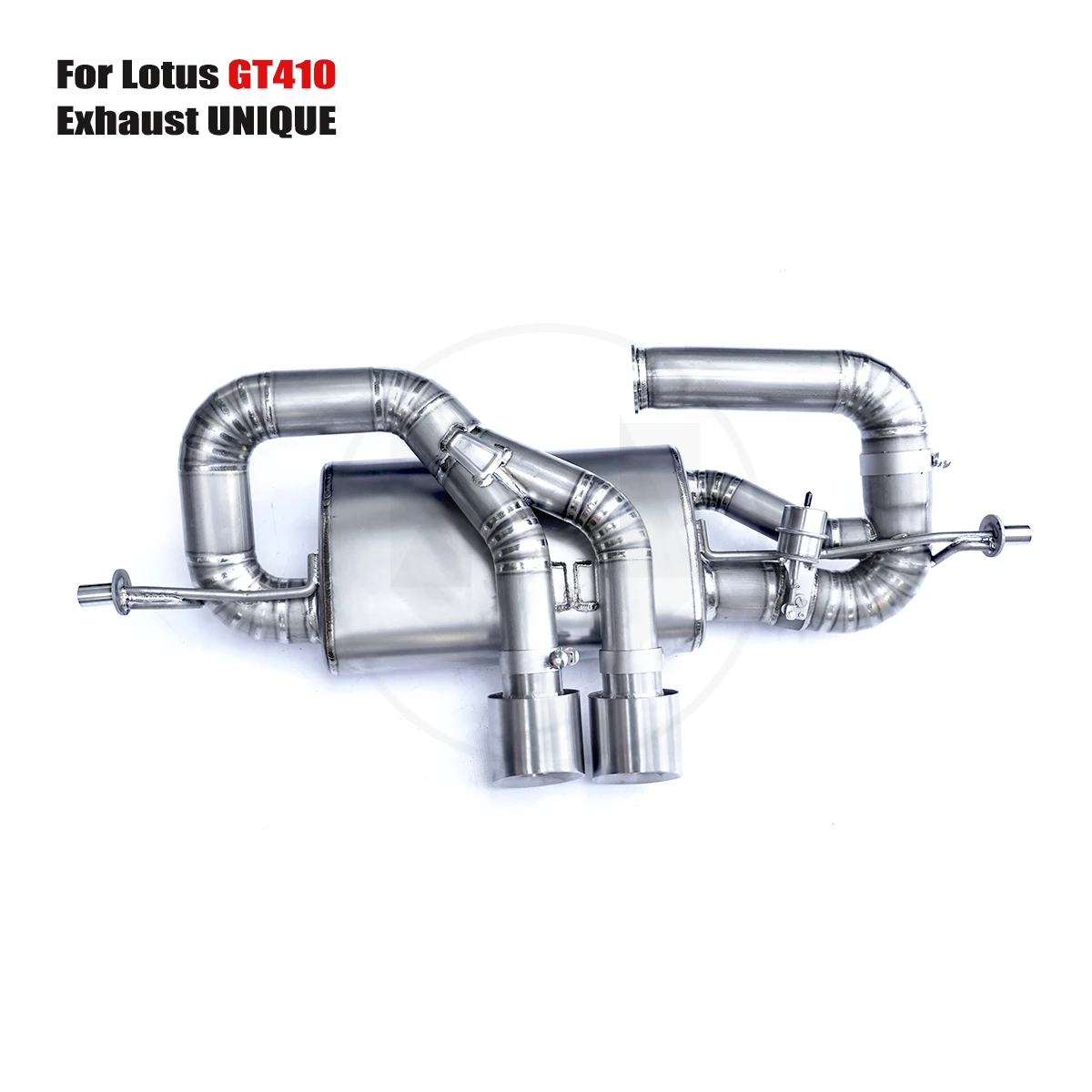 

UNIQUE For lotus GT410 performance valve titanium exhaust system TC4 titanium alloy exhaust muffler