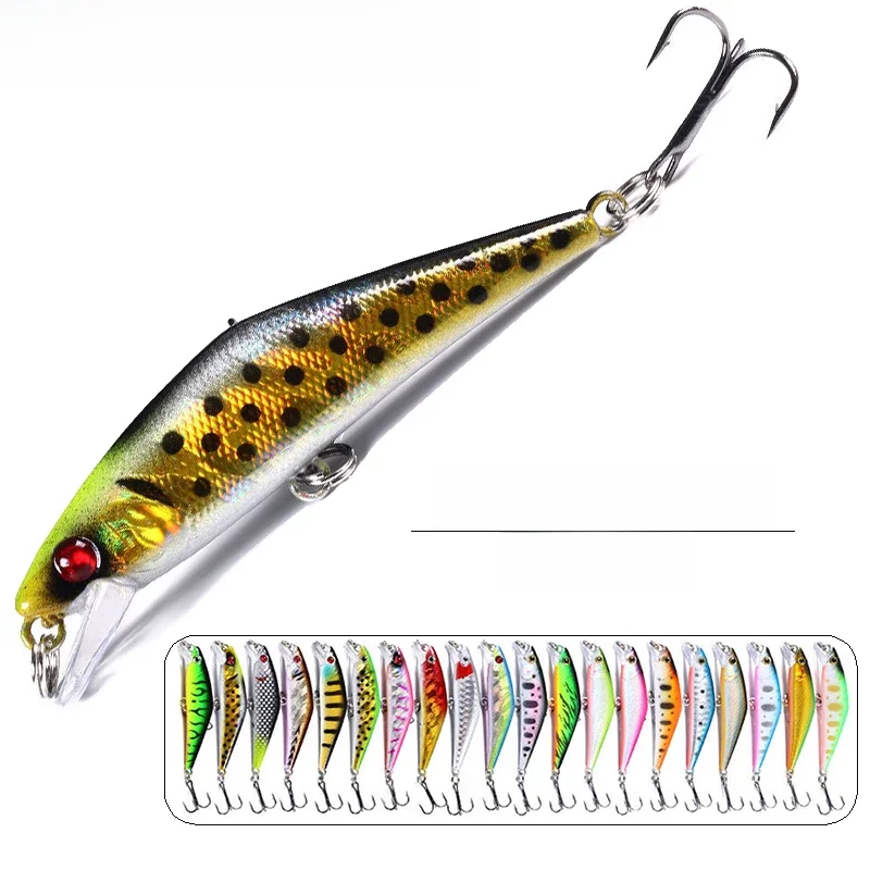 WESTBASS 1PX Micro méné leurre 68mm-5.2g coulant appât de pêche rivage coulée Wobbler artificiel dur Swimbait bar Jerkbait Pesca