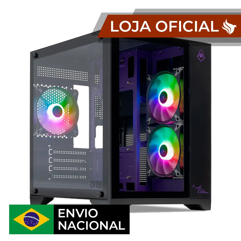Guia Completo para o Gamer Mancer CV100 Purple Edition: O Gabinete Gamer com Vidro Lateral e 3 Ventiladores