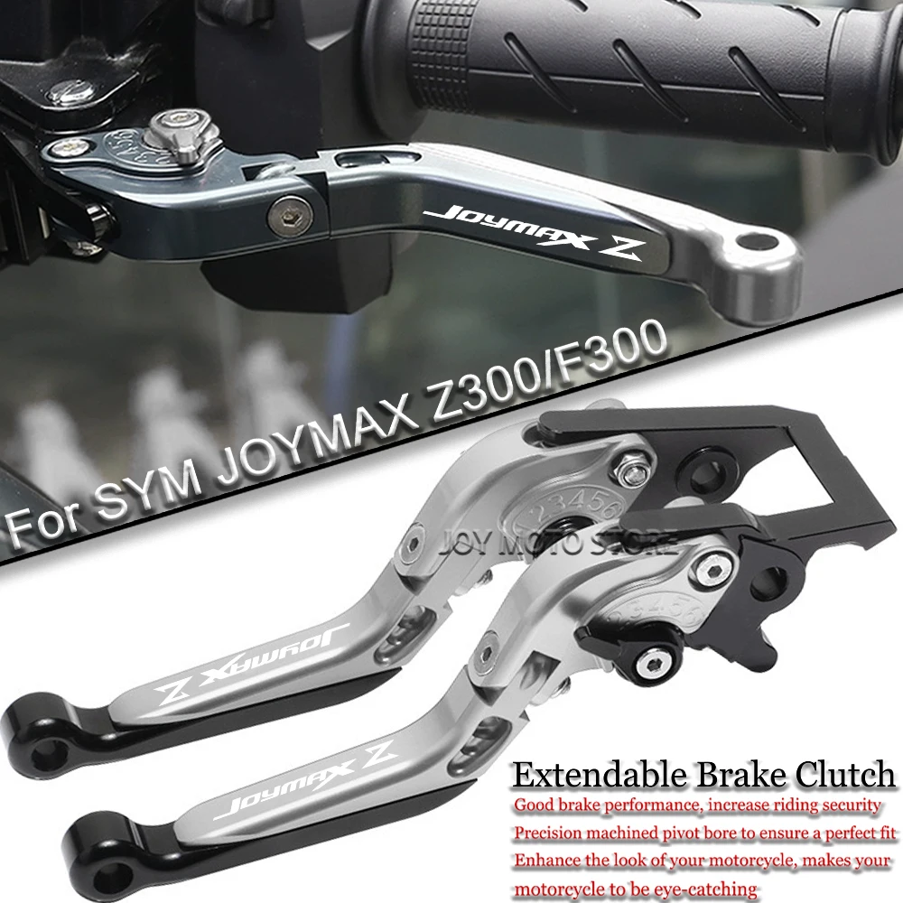 

For SYM joymax z300 f300 Motorcycle Accessories CNC Clutch Lever Brake Lever Set Adjustable Folding Handle Levers